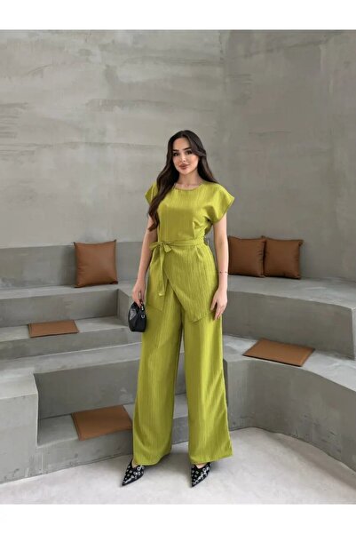 Cool & Sexy Πράσινο Σετ Εργαλείων Κοιλότητας Χτένας με Μισό Μανίκι