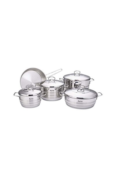 Astra Stainless Steel Cooking Set 9 Pieces