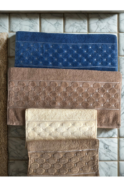 Modella Life Σετ πετσετών Miosse Pure 4-τεμαχίων Βαμβάκι - 2 τεμάχια πετσέτες...