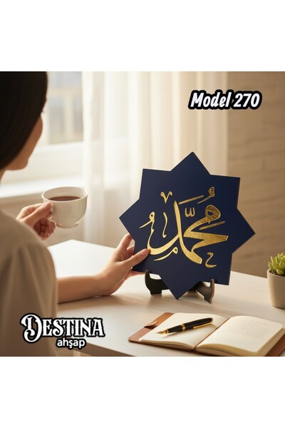 Destina Ahşap Mandala Boyama Seti- Ahşap Boyama- Model 270