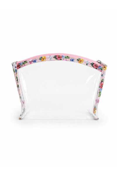 Maykis Διάφανη τσάντα μακιγιάζ Bloom