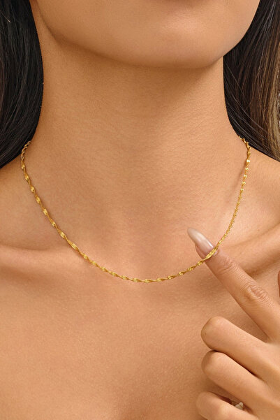 FAYRA ACCESSORIES قلادة سلسلة ملتوية