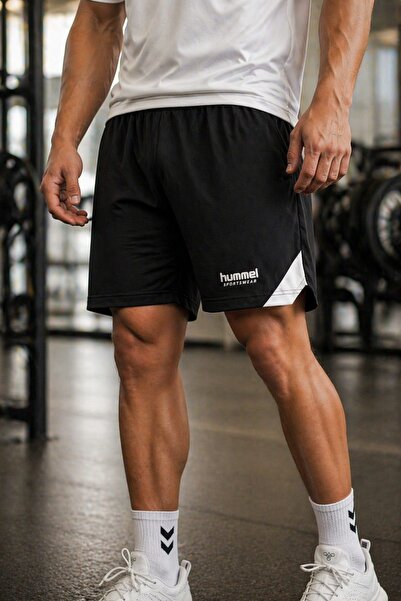 hummel Vivo 932484-2001 Μαύρο Ανδρικό Σορτς