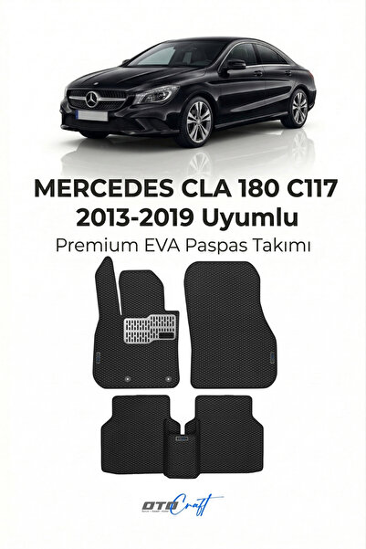 OTOCRAFT Mercedes CLA 180 C117 (2013-2019) Araca Özel 3D Havuzlu Eva Paspas T...