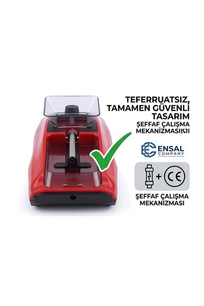 ENSAL Elektrikli Otomatik Sarma Makinesi Kalın makaron