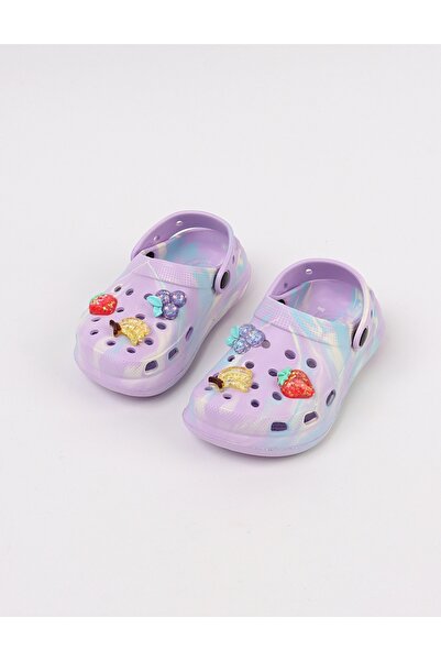 MiniKids Jibbtz Fruit ελαφριά παντόφλα αφρού, μωβ