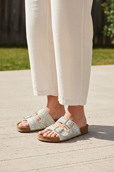İYİSİNDEN SHOES شباشب نسائية مرصعة بالخرز، شباشب نسائية أنيقة للاستخدام اليوم...