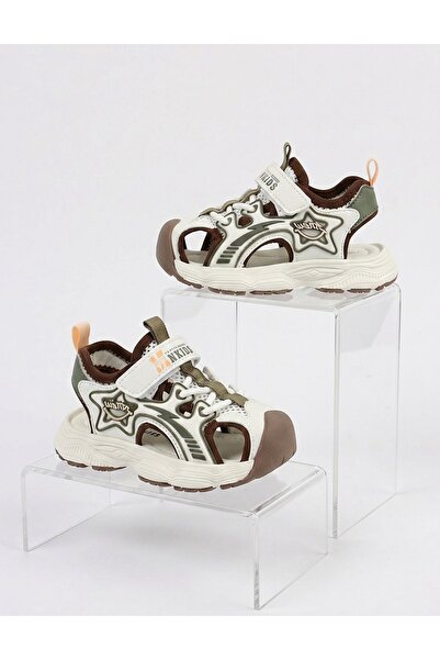 MiniKids Σανδάλια Apawwa, Νέα Σπορ, Χακί-πράσινο