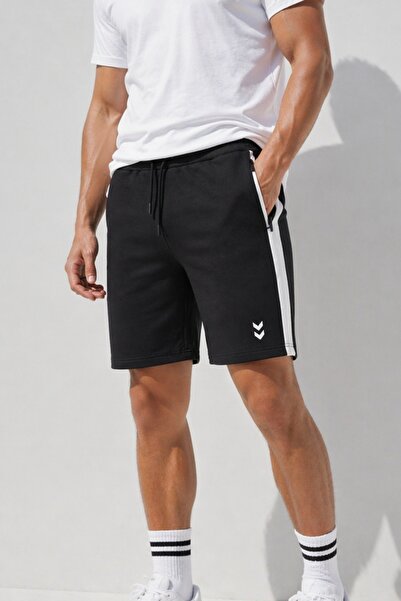 hummel Tortola 932469-2001 Μαύρο Ανδρικό Σορτς