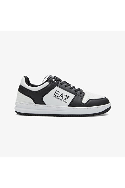 EA7 Logo Unisex Siyah Spor Ayakkabı