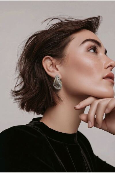 Monalisa Home Steel Anti-Tarnish Colorful Figured Earrings