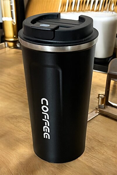 Zeysel store 304 Paslanmaz Çelik 500 Ml Termos Bardak Mug Araç Kahve Çay Ther...
