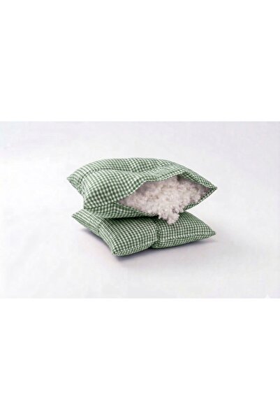Pratic Home 1 adet 40x40 Pötikare Boncuk Elyaf Dolgulu Piknik Minderi
