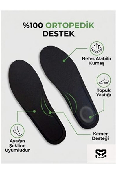 SS SEVİMAYAKKABI Ortopedik Ayakkabı Tabanlığı, Rahat Tabanlık, Kadın ve Erkek...