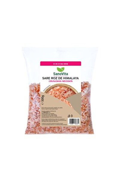 SANOVİT SARE ROZ HIMALAYANĂ GROASĂ 500 G