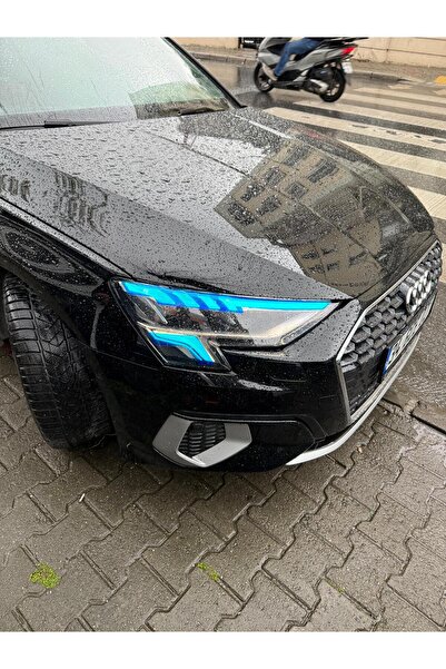 Audi A3 8Y 2020-2024 Far Sticker Set Mavi