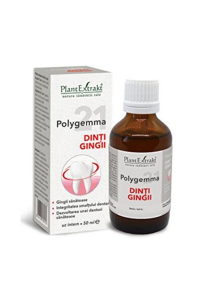 Plant Extrakt TM Polygemma 21 dinți, Gingii, 50 ml