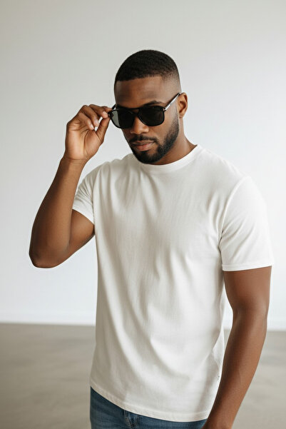 BAYDUK Vion Black Smoked Glass Unisex Sunglasses