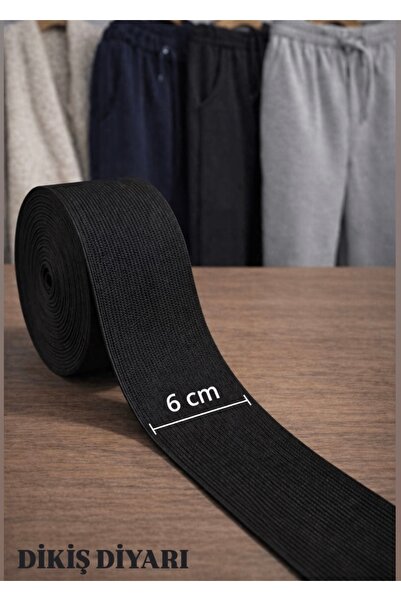 Poly 6 cm 10 metre bel/ paça / don / etek lastiği / 10 metre lastik /En 6 cm