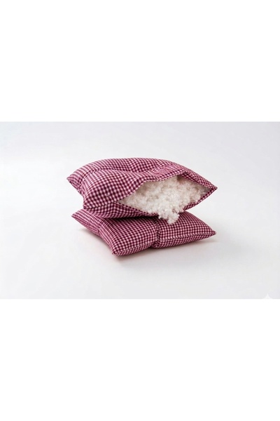 Pratic Home 1 adet 40x40 Pötikare Boncuk Elyaf Dolgulu Piknik Minderi