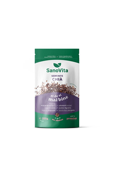 SANOVİT Semințe de chia, 200 g, SanoVita