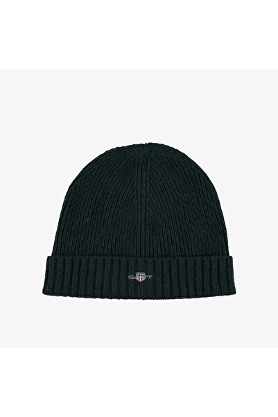 Gant Unisex Yeşil Logolu Yün Bere
