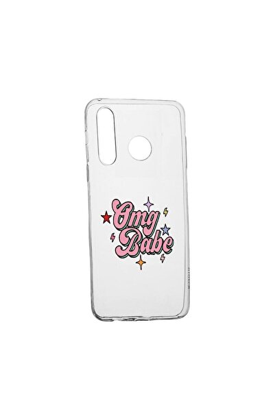 bestcase Husa cu mesaj OMG Babe, pentru Samsung Galaxy A21, rezistenta la uzu...