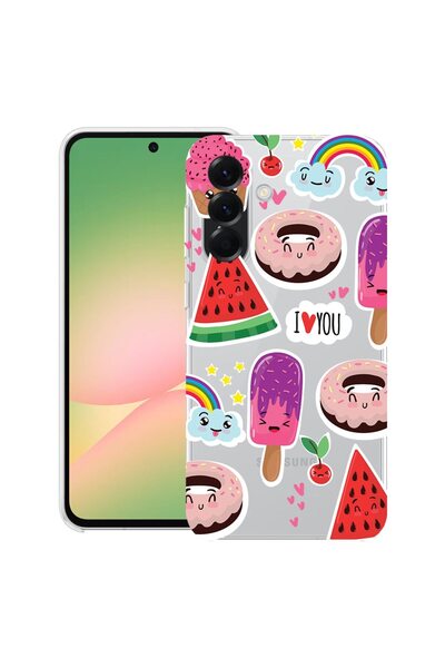 bestcase Θήκη για Samsung Galaxy S25 FE με Σχέδιο Summer Feeling, Διαφανής Λε...