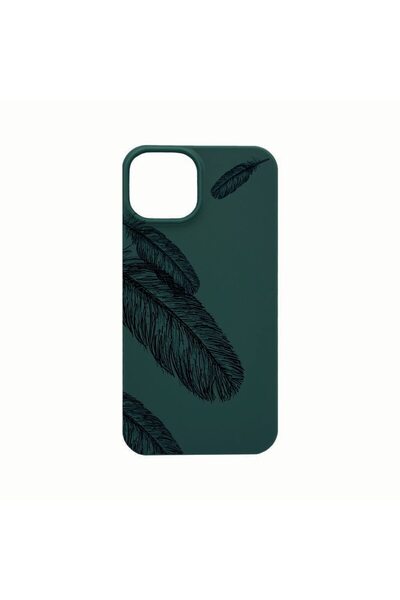 bestcase Θήκη σιλικόνης, Συμβατή με Apple iPhone 14 Plus, Σχέδιο Φτερά BW, Αν...