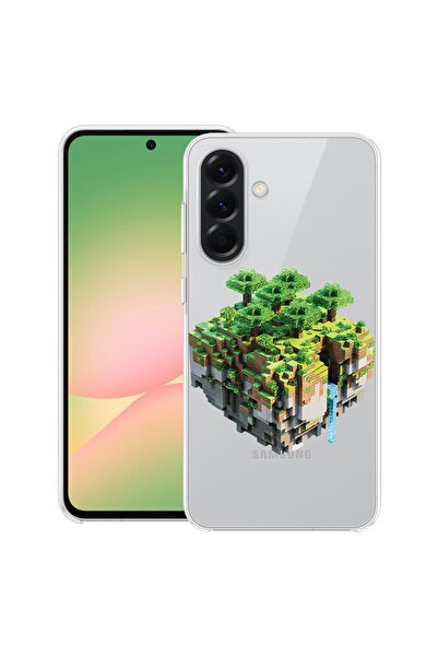bestcase Θήκη για Samsung Galaxy A17 5G με σχέδιο Minecraft, Διαφανής Λεπτή Σ...