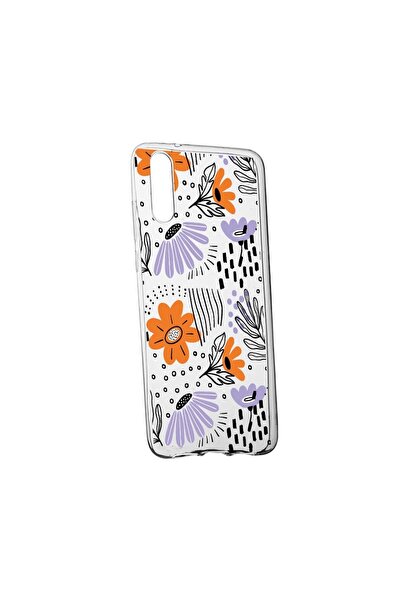bestcase Θήκη Σιλικόνης Συμβατή με Samsung Galaxy A01, Λουλούδια - Χρώματα Pa...