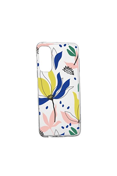bestcase Θήκη σιλικόνης συμβατή με Samsung Galaxy A52s 5G, με σχέδιο λουλουδι...