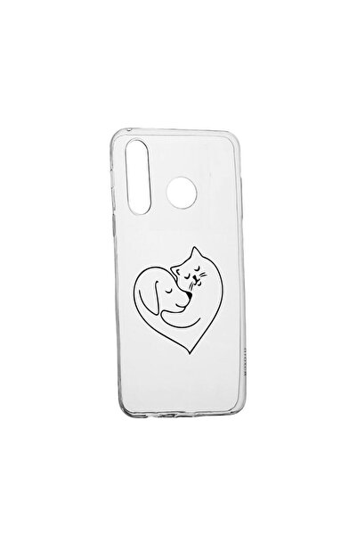 bestcase Θήκη σιλικόνης συμβατή με Samsung Galaxy A40, Σχέδιο Αγάπη Σκύλου κα...