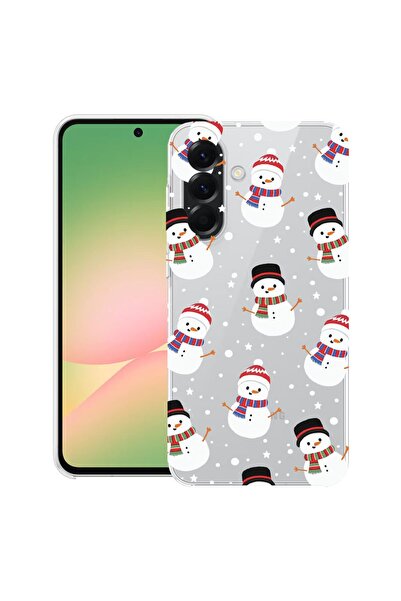 bestcase Husă pentru Samsung Galaxy M56 cu design Snowman, din silicon transp...