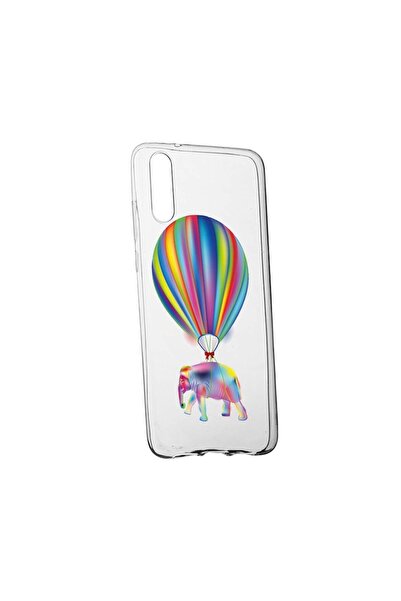 bestcase Husa Silicon Compatibila Cu Xiaomi Redmi 9A, Rainbow Elefant, rezist...