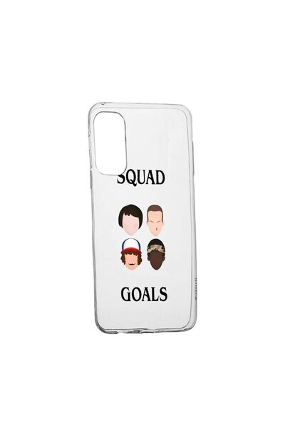 bestcase Θήκη σιλικόνης Stranger Things, συμβατή με Samsung Galaxy A03s, ανθε...