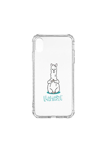 bestcase Αντικραδασμική θήκη σιλικόνης συμβατή με Apple iPhone XS Max, Llamas...