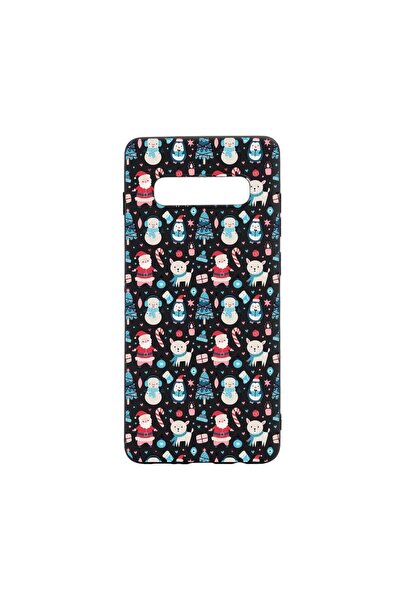 bestcase Θήκη σιλικόνης συμβατή με Samsung Galaxy S10 Plus, Χριστουγεννιάτικα...