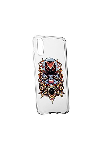 bestcase Θήκη σιλικόνης συμβατή με Samsung Galaxy A13, Αστροναύτης Κουκουβάγι...