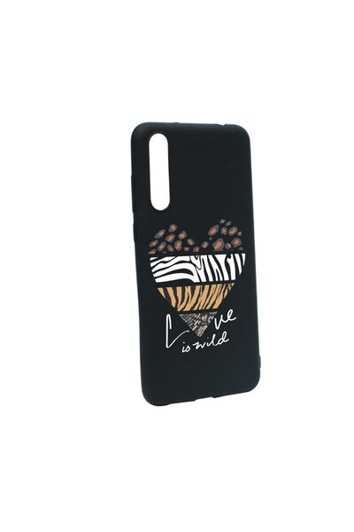 bestcase Θήκη σιλικόνης συμβατή με Samsung Galaxy A50 / A50s, Love Is Wild, α...