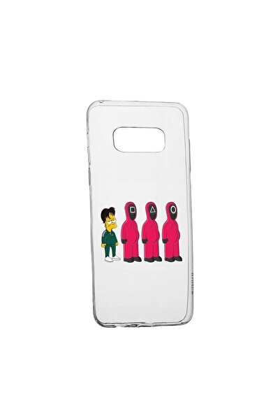 bestcase Θήκη σιλικόνης συμβατή με Samsung Galaxy S8, Squid Game - Simpson, α...