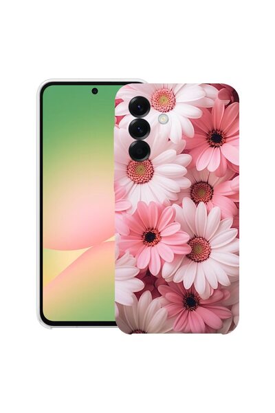 bestcase Husă pentru Samsung Galaxy A17 5G cu Design Pink Daisy, Silicon Tran...