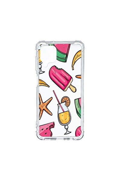 bestcase Αντικραδασμική Θήκη, Συμβατή με Samsung Galaxy A12, Καλοκαιρινά Σχέδ...