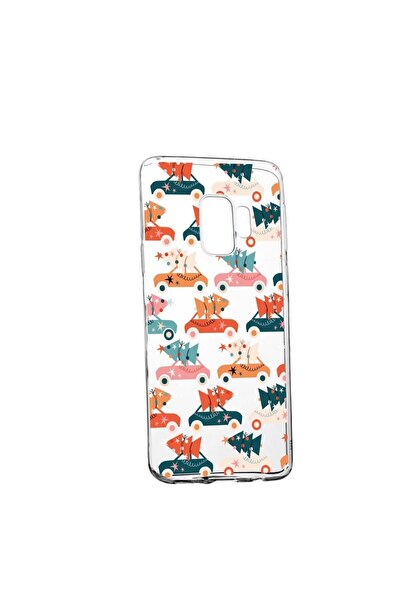 bestcase Θήκη σιλικόνης συμβατή με Samsung Galaxy S9 Plus, Χριστουγεννιάτικη,...