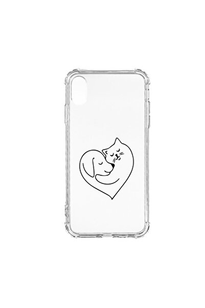 bestcase Αντικραδασμική θήκη σιλικόνης συμβατή με Apple iPhone XS Max, Σχέδιο...