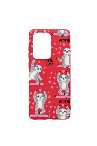 bestcase Θήκη σιλικόνης συμβατή με Samsung Galaxy S20 Ultra, Yoga Time, ανθεκ...