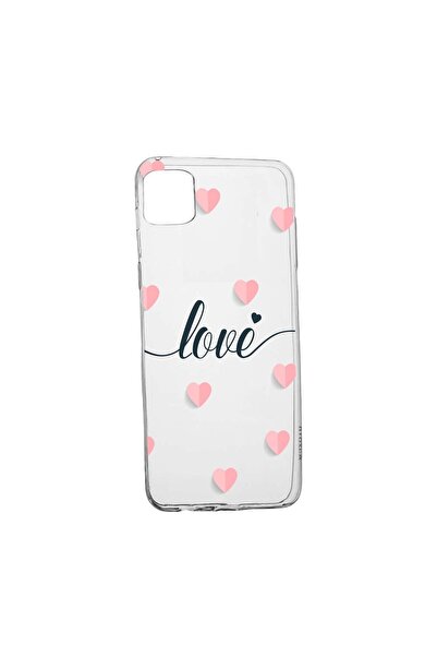 bestcase Θήκη σιλικόνης, Συμβατή με Samsung Galaxy M22, Σχέδιο Καρδιές που πε...