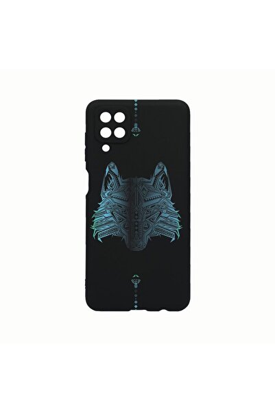 bestcase Θήκη σιλικόνης, Συμβατή με Samsung Galaxy A12, Λύκος, Ανθεκτική στη ...