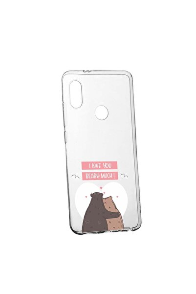 bestcase Силиконов калъф, съвместим с Huawei Honor Note 10, Обичам те много, ...