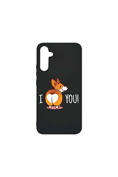 bestcase Θήκη, Συμβατή με Samsung Galaxy A34, Χαριτωμένο Emoji σκυλάκι, Λεπτή...